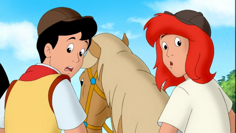 Alex und Tina wittern Gefahr. – Bild: ZDF