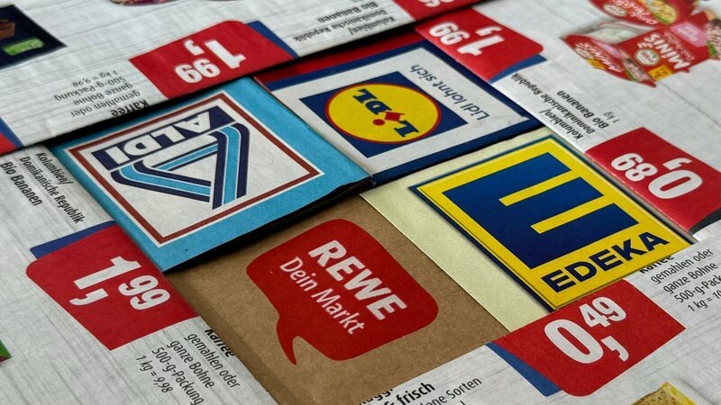 Rewe und Edeka gehören zu den Lebensmitteleinzelhändlern in Deutschland – Bild: ZDF