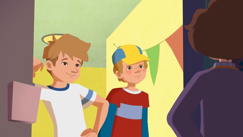 Ist Jul etwa Petjas Freundin? – Bild: ZDF/​WunderWerk