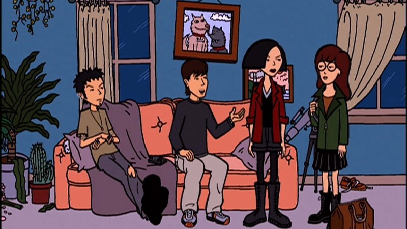 L-R: Trent, Tom, Jane, Daria – Bild: ViacomCBS