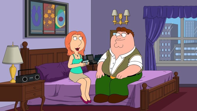 Lois Griffin (l.); Peter Griffin (r.) – Bild: 2020⁠–⁠2021 Twentieth Century Fox Film Corporation. All rights reserved. Lizenzbild frei