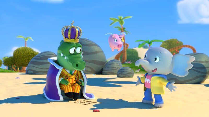 Kaleb macht sich Sorgen: Wo bleibt Takolo? Mamfie will helfen. – Bild: KiKA/​ZODIAK KIDS STUDIO FRANCE/​ ANIMOKA