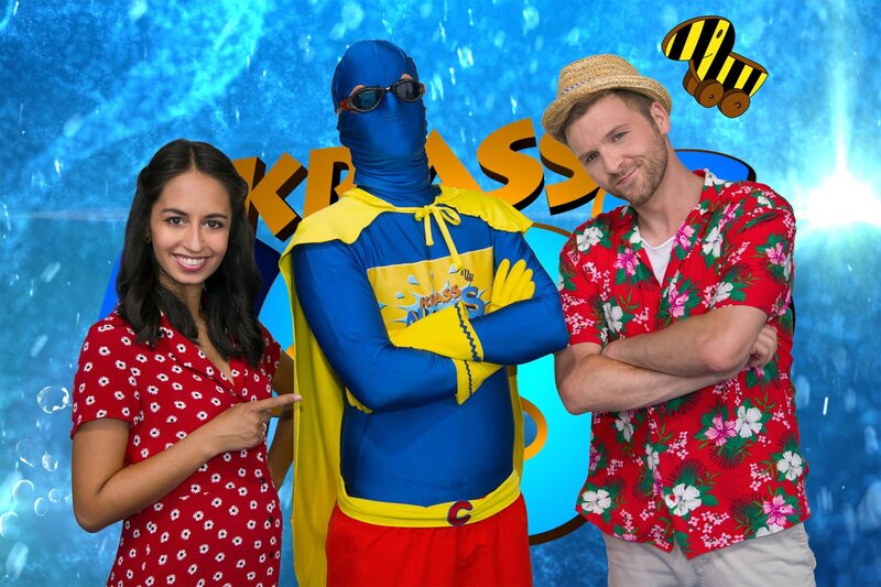 Muschda Sherzada, Johannes Zenglein und Captain Krass Nass – Bild: SWR
