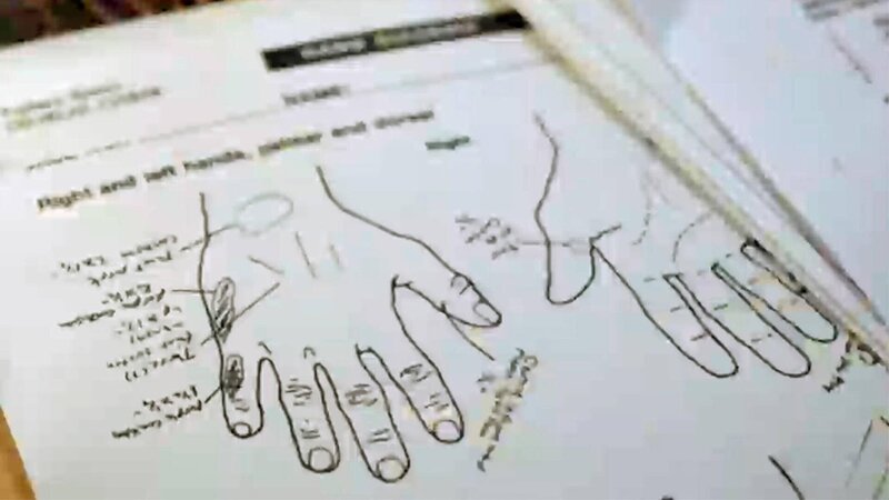 Die Skizze – Bild: Crime + Investigation