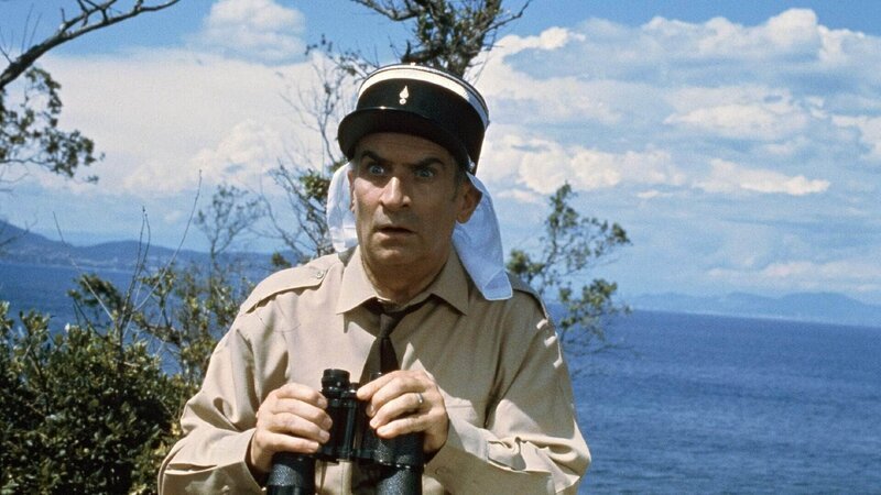 Gendarm Ludovic Cruchot (Louis De Funès) – Bild: TVNOW Gendarm Ludovic Cruchot (Louis De Funès) – Bild: TVNOW