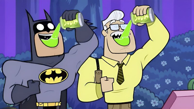 v.li.: Batman, Commissioner Gordon – Bild: TM and The Cartoon Network, Inc. A Time Warner Company