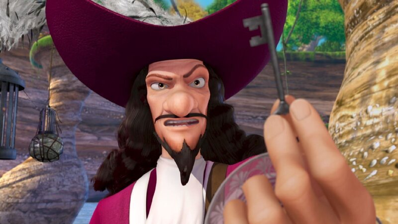 Captain Hook hat etwas gefunden, was ihm Rätsel aufgibt. – Bild: ZDF und 2012 DQ Entertainment