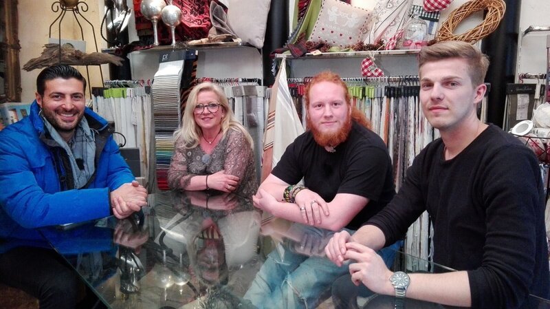 v.l.: Sükrü Pehlivan, Martina Scholz, Bastian Klein, Jens Szyszka – Bild: RTL II