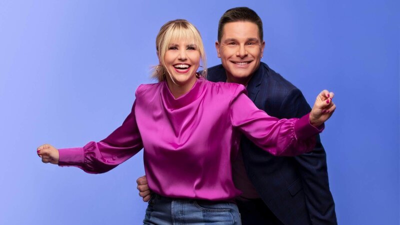 Eloy de Jong und Beatrice Egli. – Bild: RTL