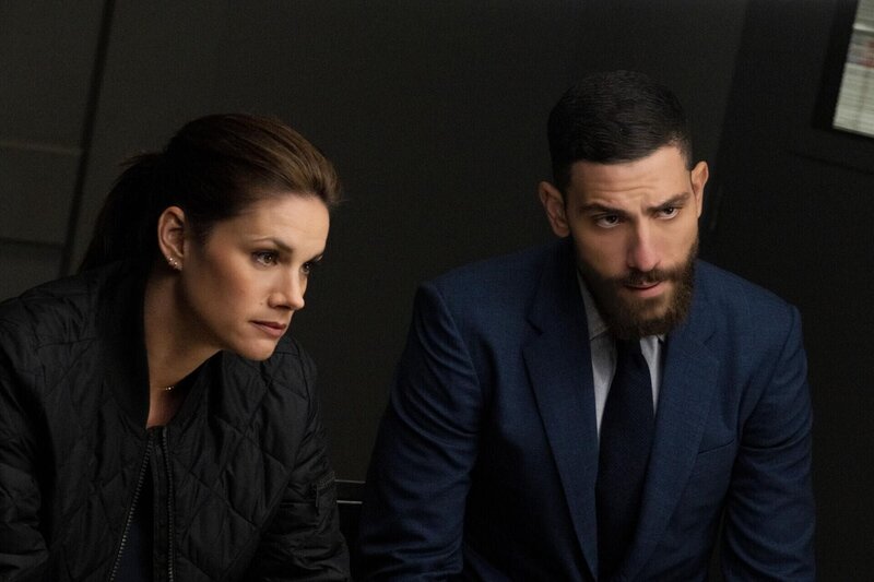 Special Agent Maggie Bell (Missy Peregrym, l.); Special Agent Omar Adom ‚OA‘ Zidan (Zeeko Zaki, r.) – Bild: CBS Broadcasting Inc.