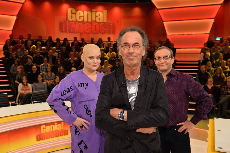 (v.l.n.r.) Hella von Sinnen; Hugo Egon Balder; Wigald Boning – Bild: SAT.1 /​ Willi Weber