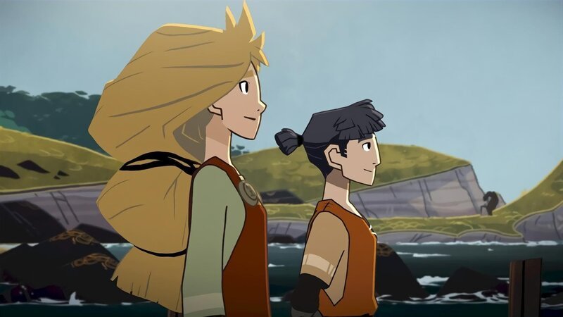 Alice (l.) und Hugo (r.) sind unzertrennliche Freunde geworden und kämpfen gemeinsam gegen jede Gefahr. – Bild: ZDF/​Les Armateurs ZDF Studios