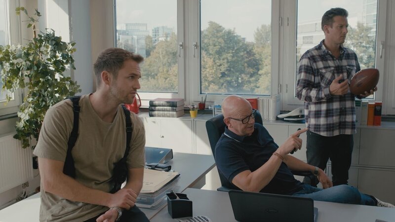 (v.l.n.r.) Philipp Stehler; Michael Naseband; Robert Ritter – Bild: SAT.1