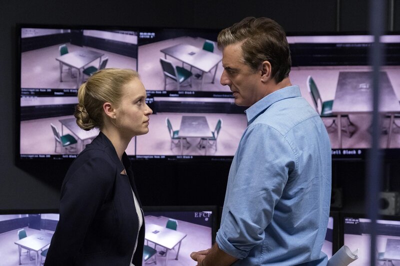 Kick Lanigan (Leven Rambin), Frank (Chris Noth) – Bild: RTL /​ Universal Television International