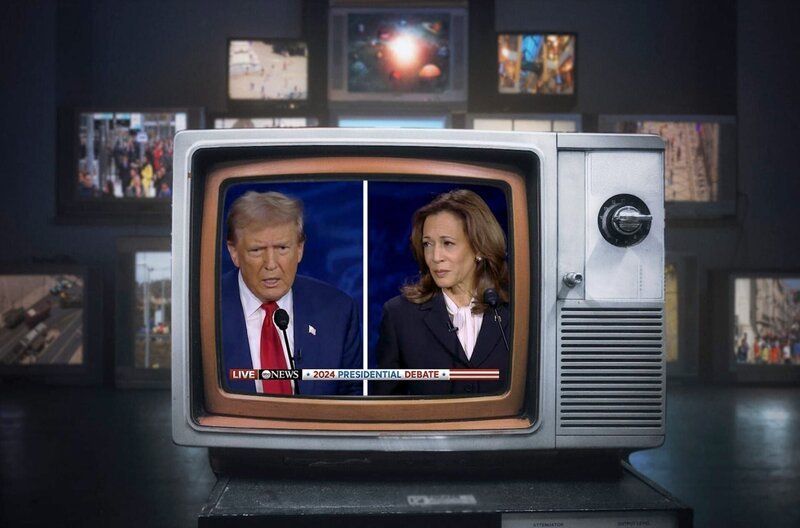 US-Präsident Donald Trump bezeichnet Medien, die kritisch über ihn berichten, als „Fake News“. In seinen Reden finden sich jedoch häufig Halbwahrheiten und Falschbehauptungen. – Bild: ZDF /​ Kobalt Productions