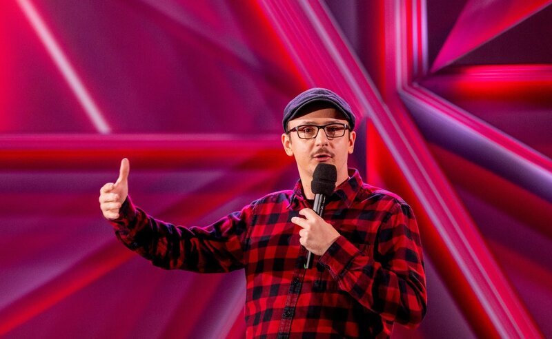 Stefan Danziger auf der Bühne des 3satFestival 2019 – Bild: Torsten Silz /​ ZDF
