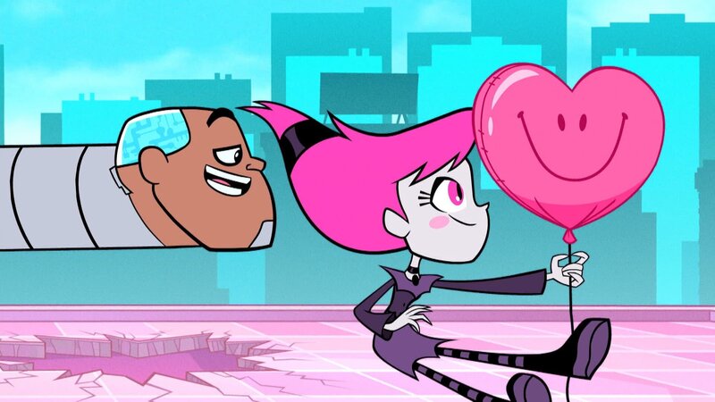 v.li.: Cyborg, Jinx – Bild: Cartoon Network