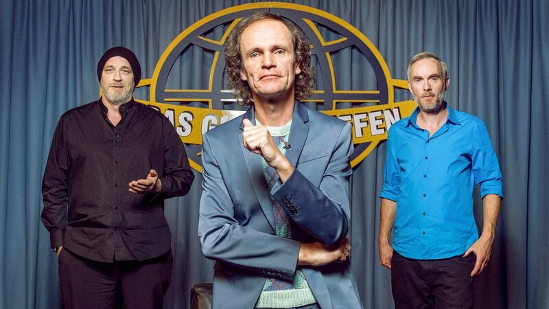 Torsten Sträter, Olaf Schubert und Johann König – Bild: 3sat