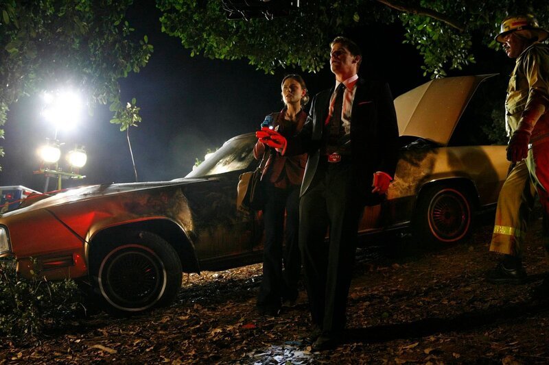 Dr. Temperance Brennan (Emily Deschanel) , Seeley Booth (David Boreanaz) – Bild: Universal TV
