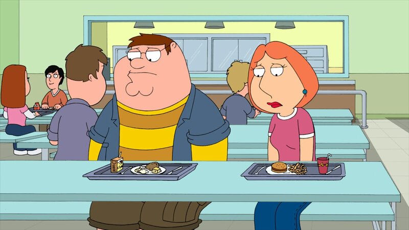 Peter Griffin (l.); Lois Griffin (r.) – Bild: FOX BROADCASTING