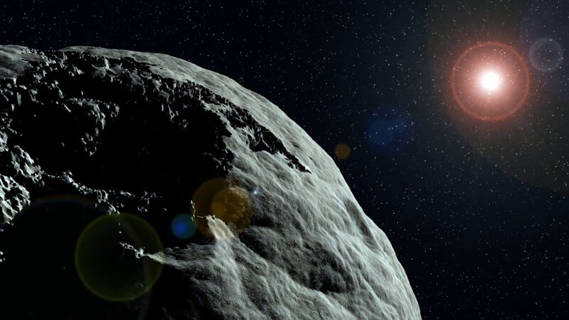 Zahlreiche Asteroiden kommen in periodischen Abständen der Umlaufbahn unseres Heimatplaneten immer wieder gefährlich nahe – könnte es eines Tages zum bedrohlichen Einschlag kommen? (Animation) – Bild: ESA