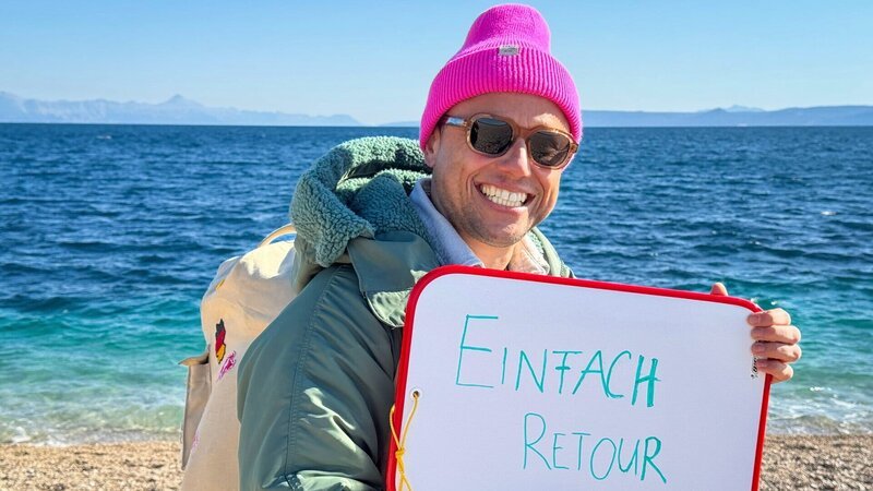 Jan Fitze auf der Insel Brač in Kroatien – Bild: SRF