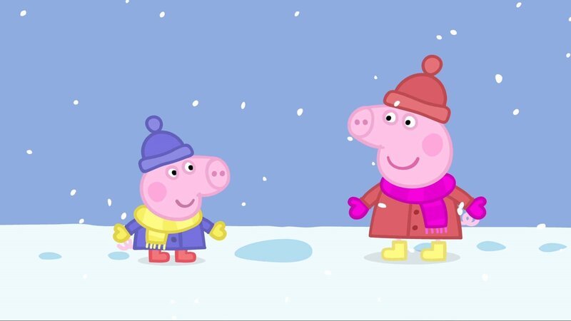 v.li.: George Pig, Peppa Pig – Bild: Paramount