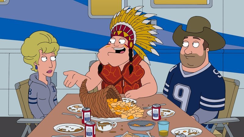 L-R: Laura, Stan, Marvin – Bild: Paramount /​  FOX /​ ©2013 FOX BROADCASTING /​ AMERICAN DAD and © 2013 TCFFC ALL RIGHTS RESERVED.