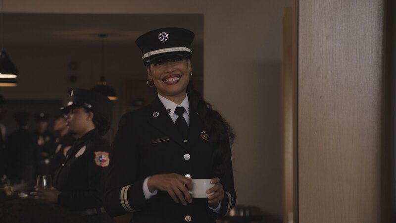 9-1-1 LONE STAR: Gina Torres in the series finale „Homecoming“ episode of 9-1-1 LONE STAR airing Monday, Feb. 3 (8:00⁠–⁠9:02 PM ET/​PT) on FOX. – Bild: Fox Media LLC.CR: Kevin Estrada/​FOX.