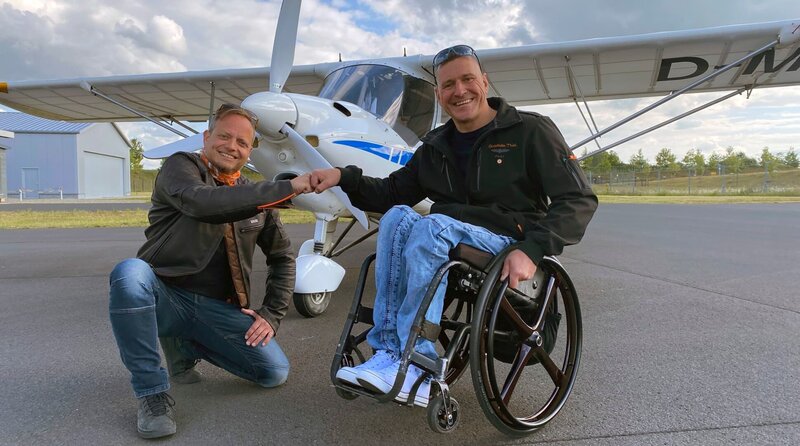 Christian (re.) und Friso. – Bild: HR/​Lukas Lowack