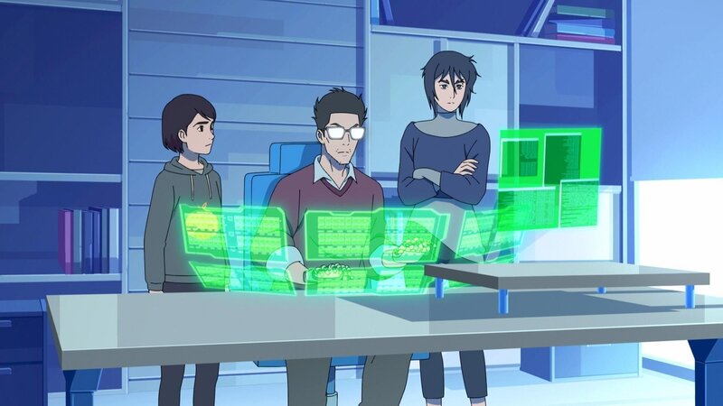 (v.l.n.r.) Maddie Kim; David Kim; Laurie Lowell – Bild: 2022 AMC Film Holdings LLC. All Rights Reserved. Lizenzbild frei