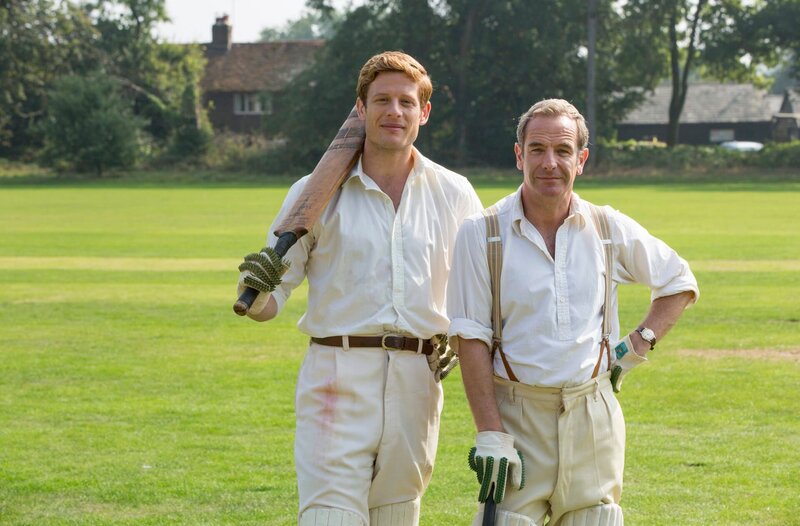 v.l. Sidney Chambers (James Norton) und Geordie Keating (Robson Green) – Bild: WDR/​ITV