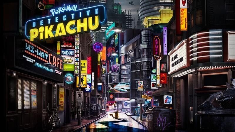 Pokémon Detective Pikachu – Artwork Original – Bild: Sat.1 Pokémon Detective Pikachu – Artwork Original – Bild: Sat.1