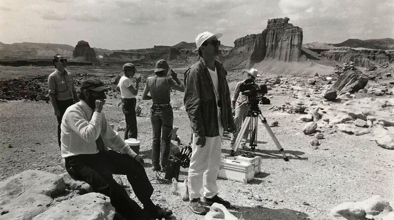 Dreharbeiten zu Paris Texas – Bild: NDR/​Wim Wenders Stiftung