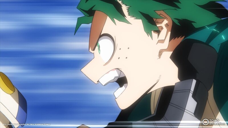 Bild: K. Horikoshi /​ Shueisha, My Hero Academia Project