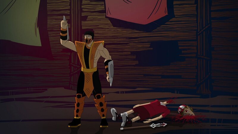 L-R: Iron Shogun, Delivery Boy – Bild: ViacomCBS