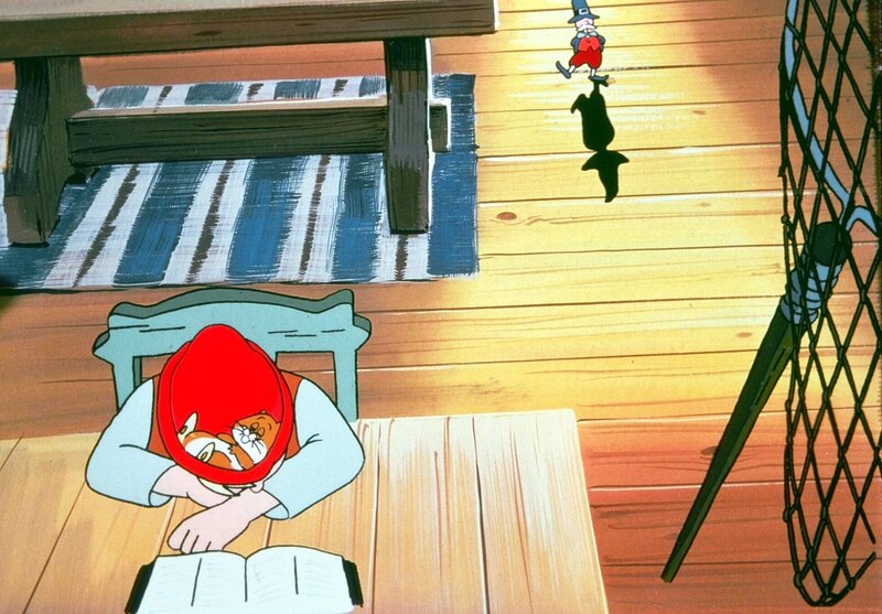 „Nils Holgersson“, „Das Wichtelmännchen.“ Lausbub Nils lebt zusammen mit seinen Eltern auf einem kleinen Hof in schwedischen Schonen. Tagein, tagaus ist es sein größtes Vergnügen, die Tiere in Haus, Hof und Feld zu quälen. Als eines Tages ein Wichtelmännchen in seine Hände gerät, verzaubert es ihn zur Strafe für seine Blödeleien in einen Zwerg. Mit ihm schrumpft auch sein Hamster Krümel. Und noch etwas geschieht. Nils kann plötzlich die Sprache der Tiere verstehen und bekommt nun ihren Zorn zu spüren. – Bild: ORF/​Apollo Filmverleih