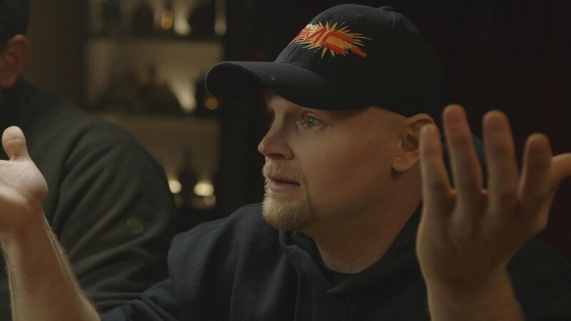 Derek McClarty with his hands up. – Bild: Discovery Channel /​ Discovery Communications