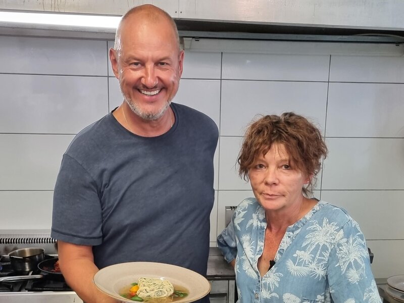 Frank Rosin (l.); Andrea (r.) – Bild: Kabel Eins