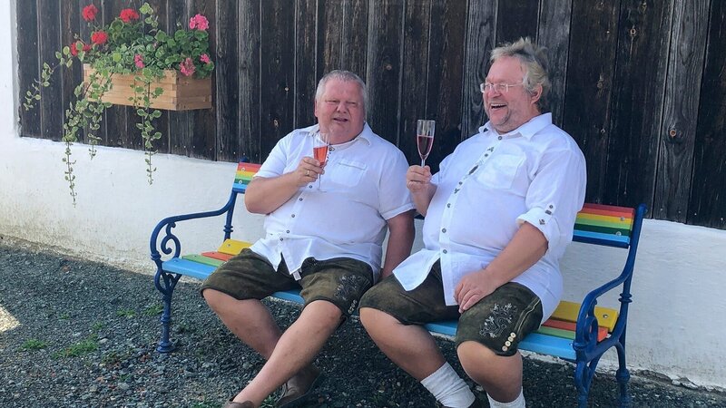 Manfred und Michael Murlasits-Wernsdorfer. – Bild: ORF/​Mariella Kogler