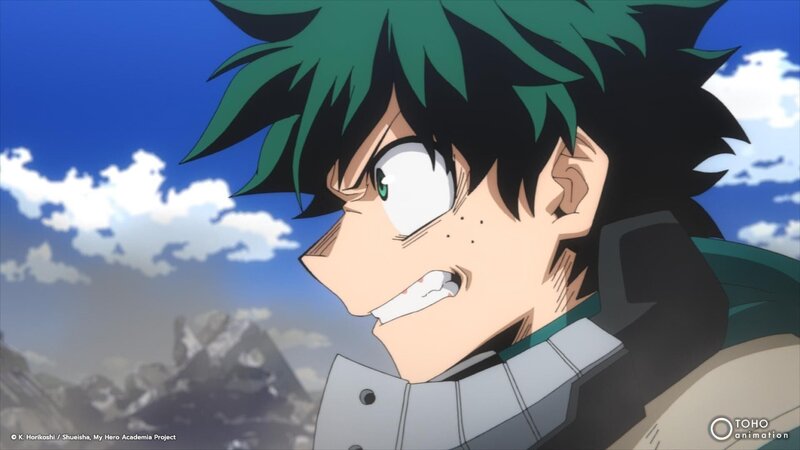 Bild: K. Horikoshi /​ Shueisha, My Hero Academia Project