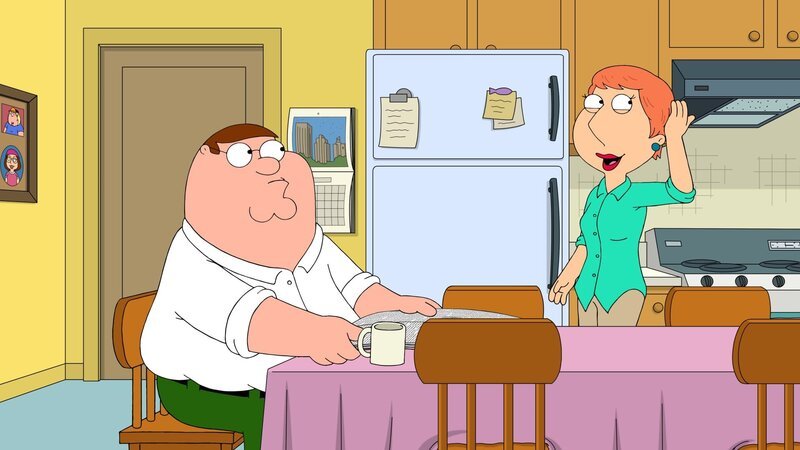 Peter Griffin (l.); Lois Griffin (r.) – Bild: Twentieth Century Fox Film Corporation