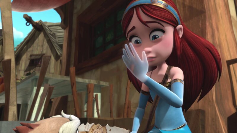 Marian wird Stück für Stück unsichtbar. – Bild: ZDF/​Method Animation/​DQ Entertainment