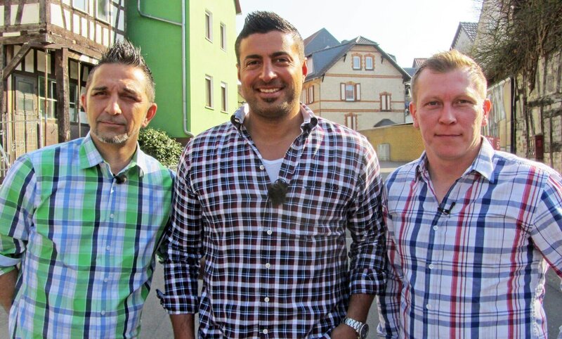 Mauro Corradino (li.), Sükrü Pehlivan und Otto Schulte – Bild: RTL II