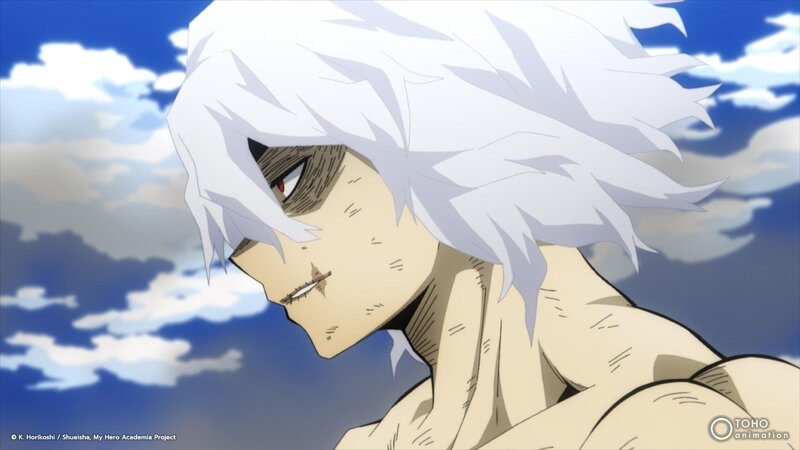 Bild: K. Horikoshi /​ Shueisha, My Hero Academia Project