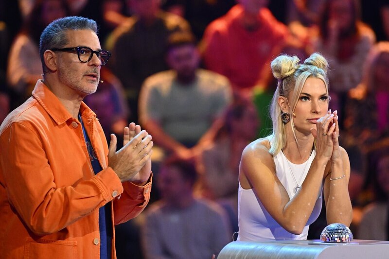 Rick Kavanian (l.); Isi Glück (r.) – Bild: Joyn /​ Willi Weber