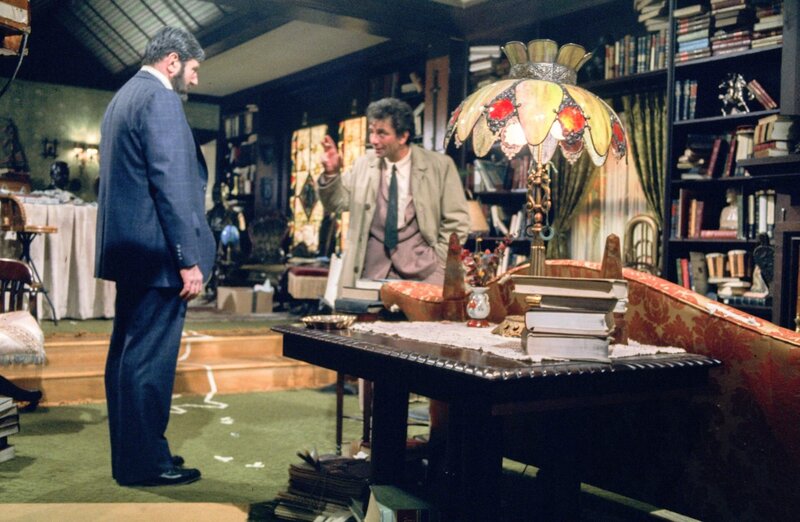 (v.li.): Theodore Bikel (Oliver), Peter Falk (Insp. Columbo). – Bild: ORF/​Universal