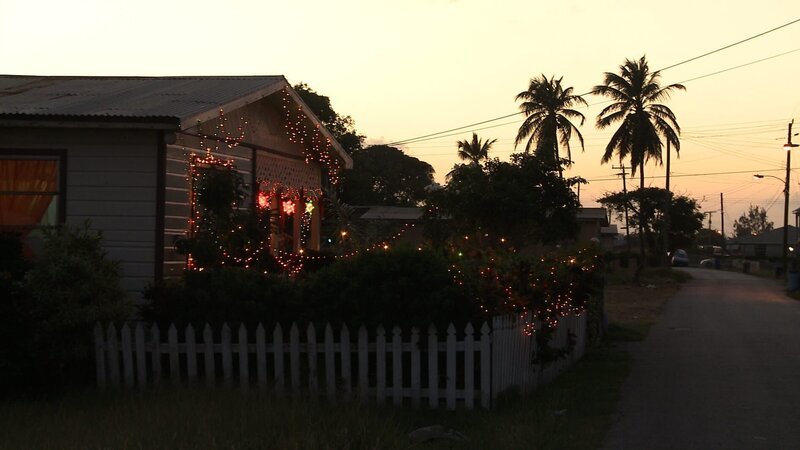 Merlas und Leos Zuhause erstrahlt in weihnachtlichem Glanz. – Bild: SWR/​Tonix Pictures GmbH