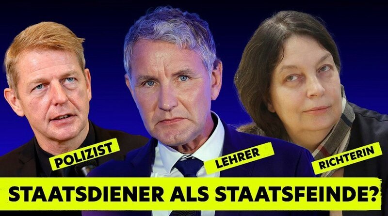 MDR FERNSEHEN EXACTLY: AFD-STAATSDIENER, „Lehrer, Richter, Polizisten gegen den Staat?“ – Bild: MDR