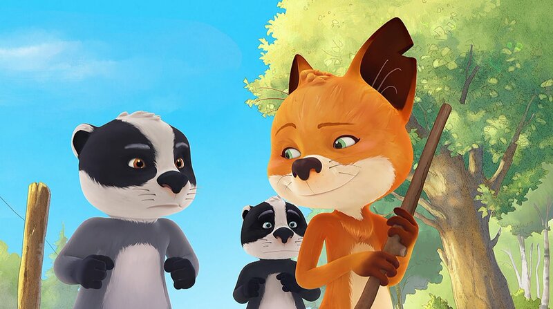 Matteo und Luis sind ganz schön sauer. Immer wenn sie etwa finden, will es Rosie für sich haben. – Bild: WDR/​Mediatoon